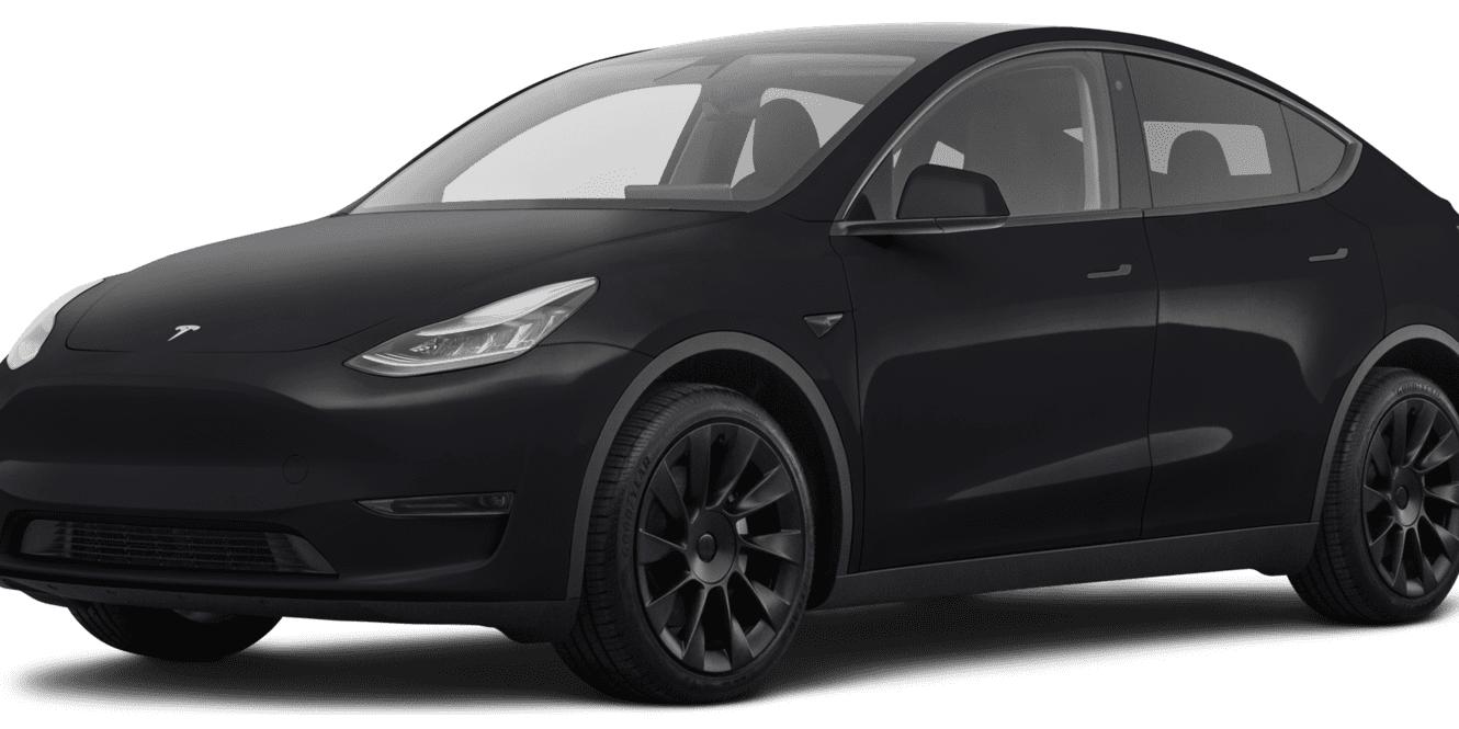 TESLA MODEL Y 2021 5YJYGDEE1MF062623 image